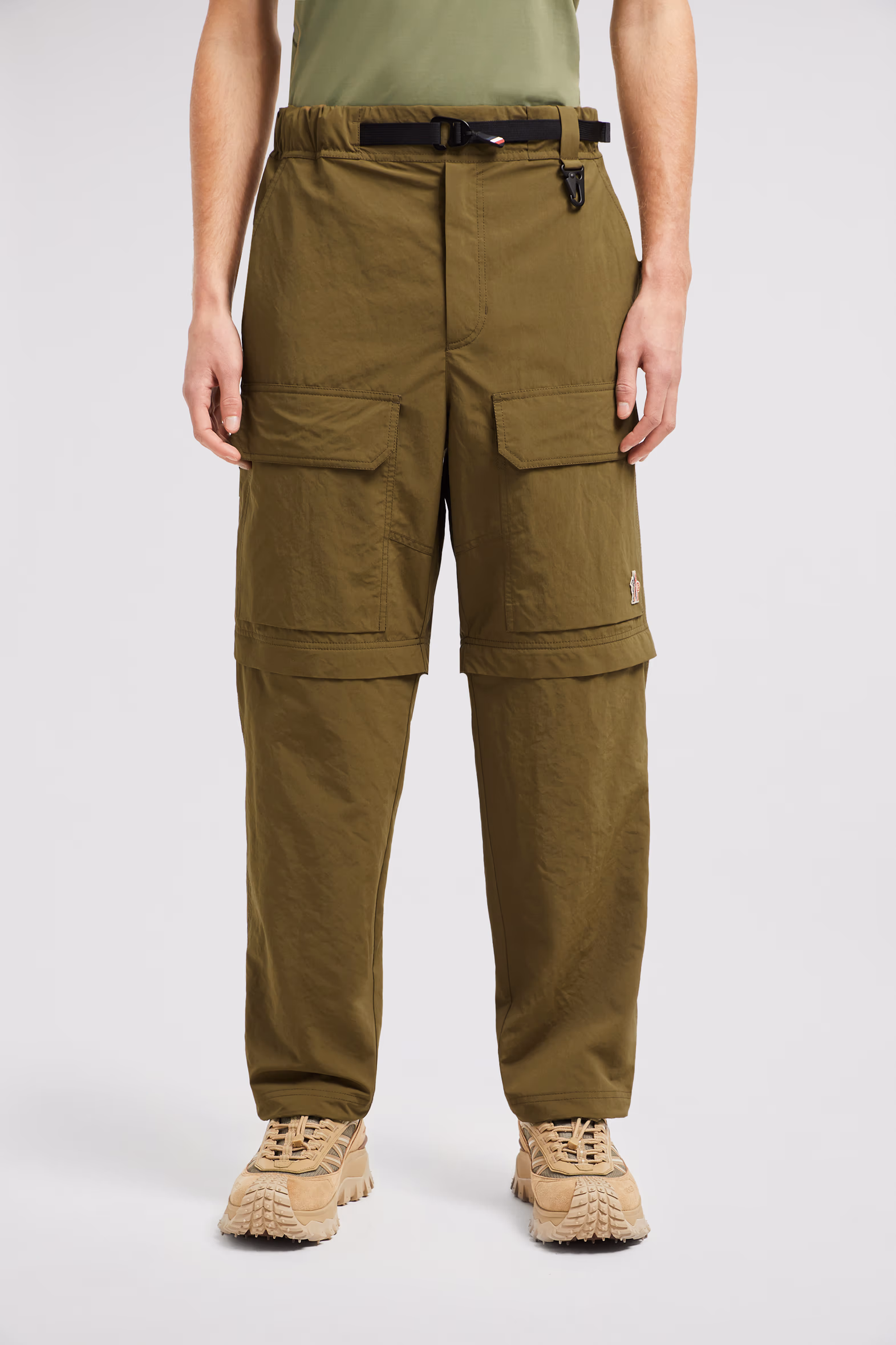 2-in-1 Cargo Pants Men Khaki Moncler 3